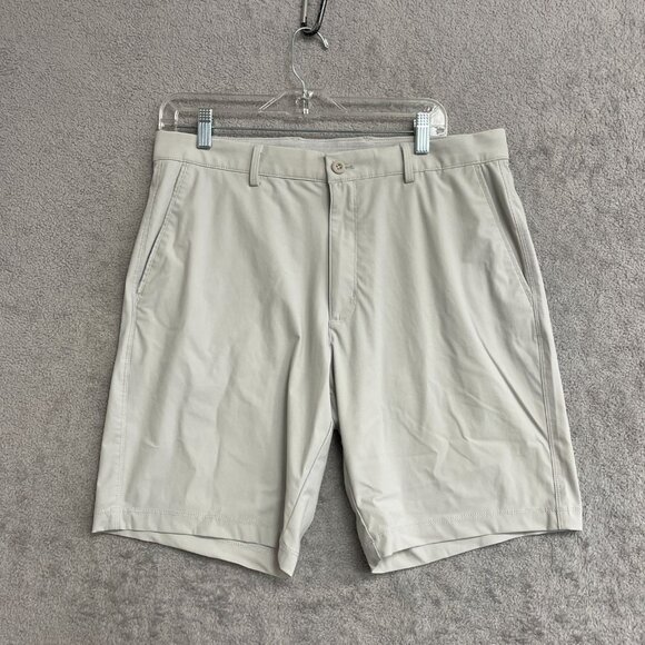 Greg Norman Men's Size 34 Stretch Golf Shorts Nylon/Spandex - Picture 2 of 8